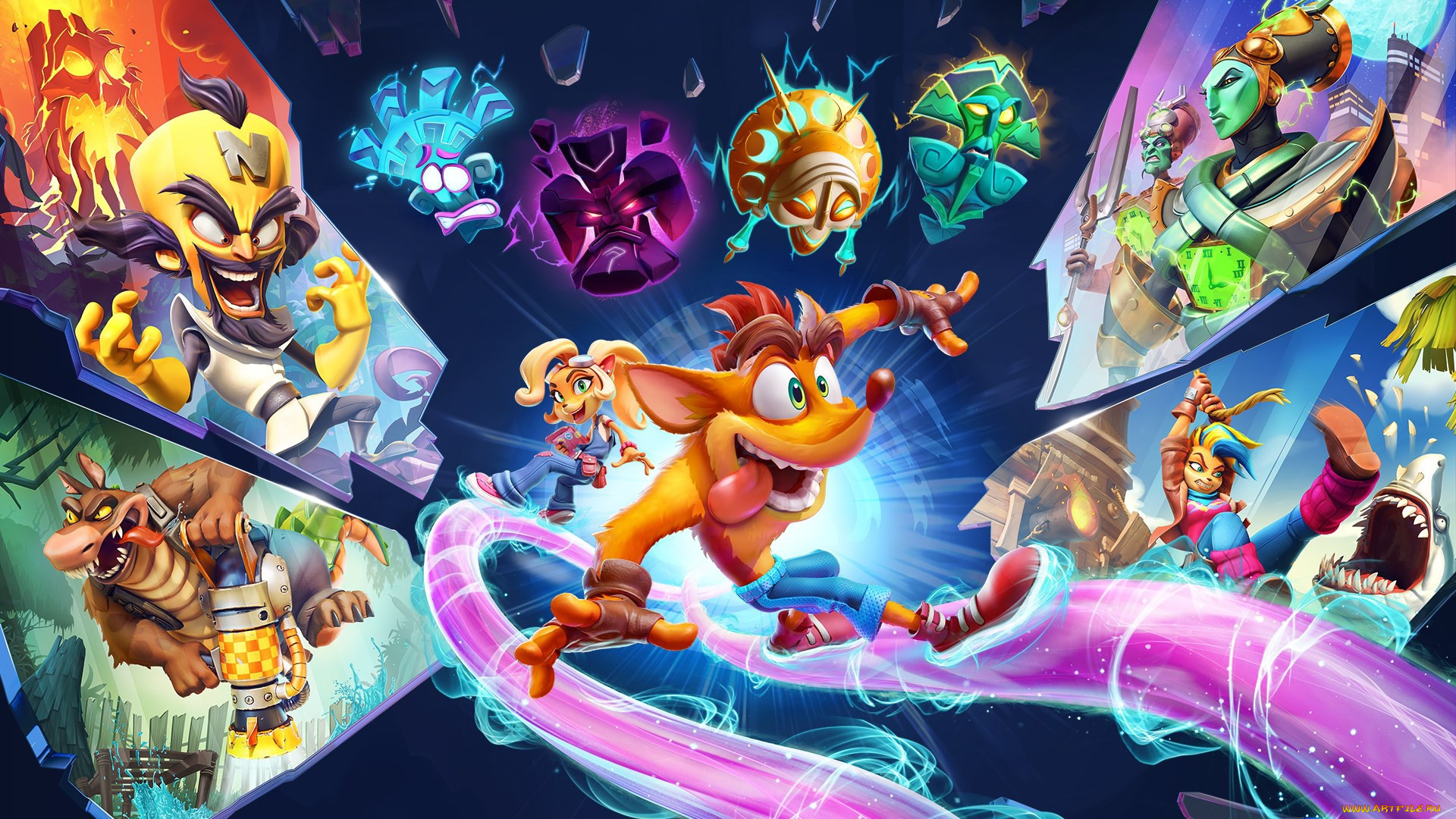 crash bandicoot 4,  it`s about time,  , , , , , , , , , , , , , , , , 